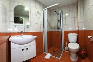 Гостевой дом Pensiunea Jiul Central Тыргу-Жиу Одноместный номер с ванной комнатой-4
